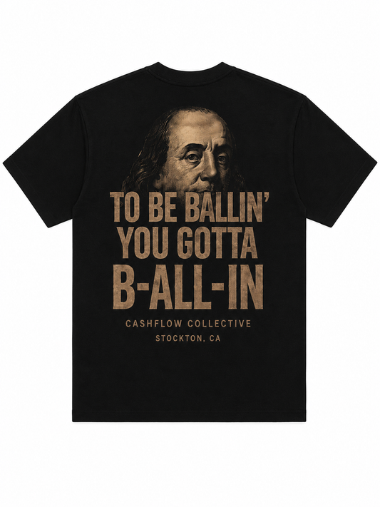 Cashflow Collective – Chapter One Black Tee