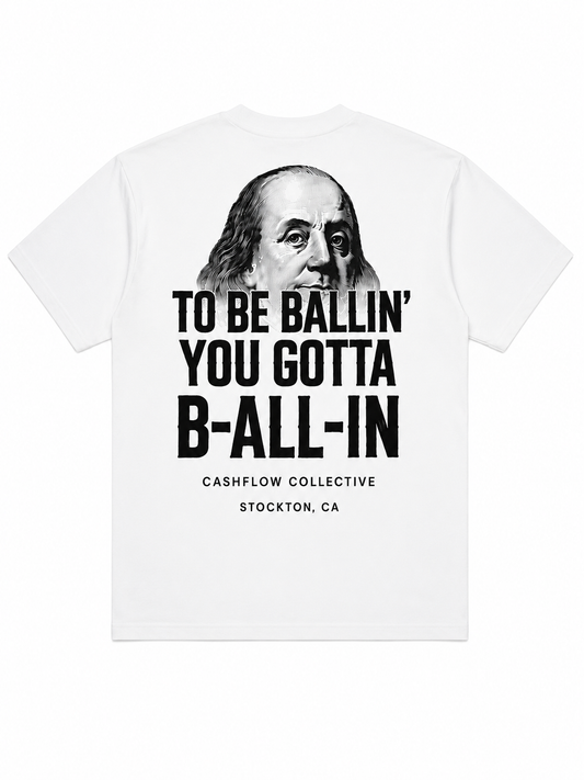 Cashflow Collective – Chapter One White Tee